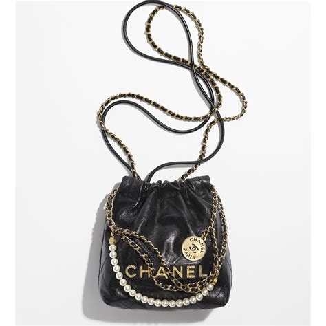 chanel 22 bag small black|crossbody chanel bags 2022.